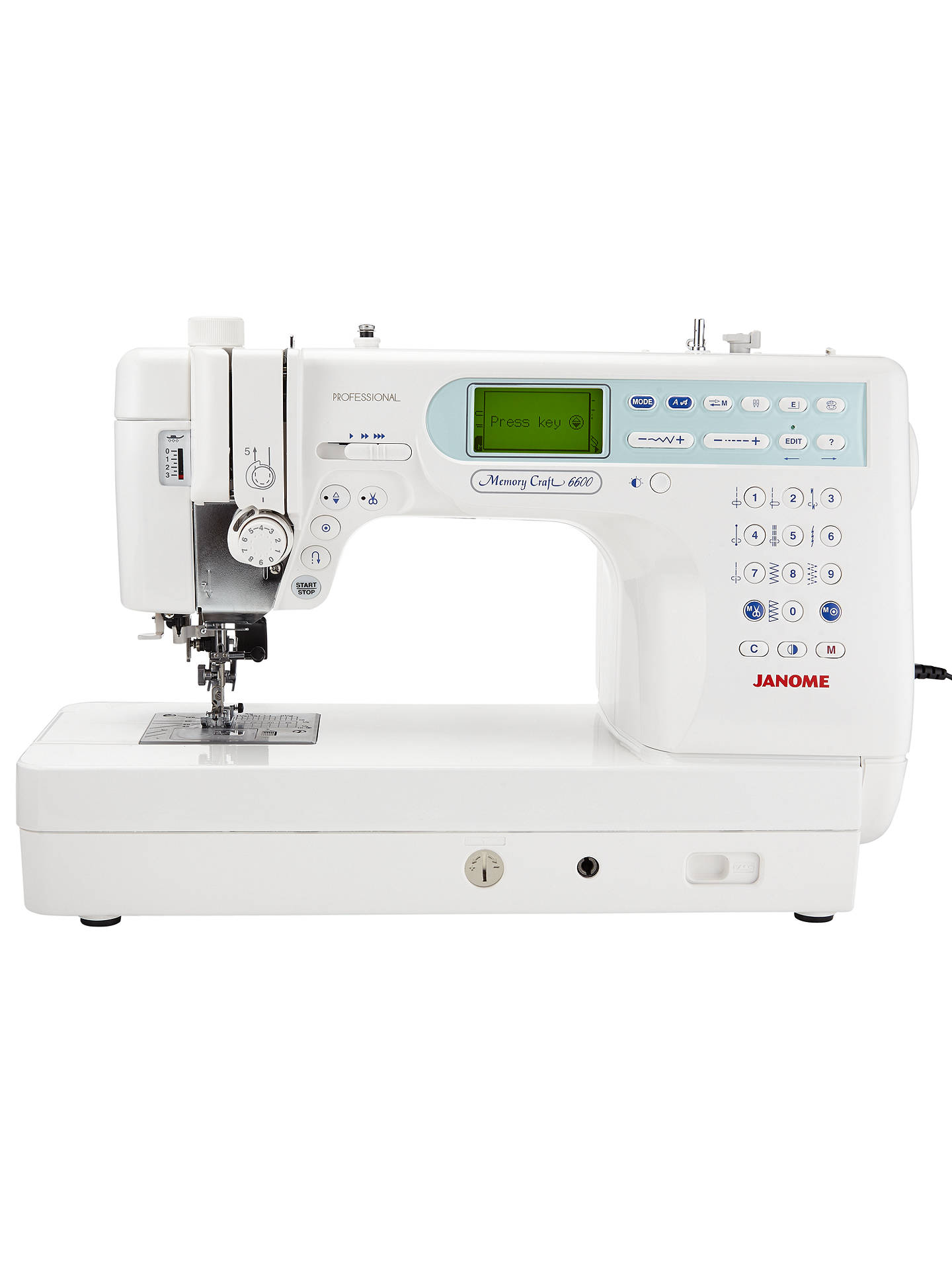 Janome Memory Craft 6600P Professional Computerized Sewing Machine 1 Janome Memory Craft 6600P Professional Computerized Sewing Machine